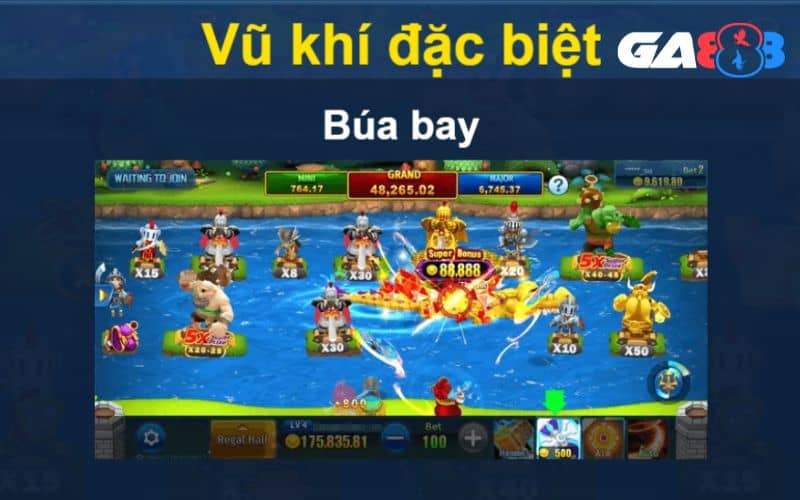 Vũ khí đặc biệt hỗ trợ người chơi tăng sức mạnh khi săn quái vật